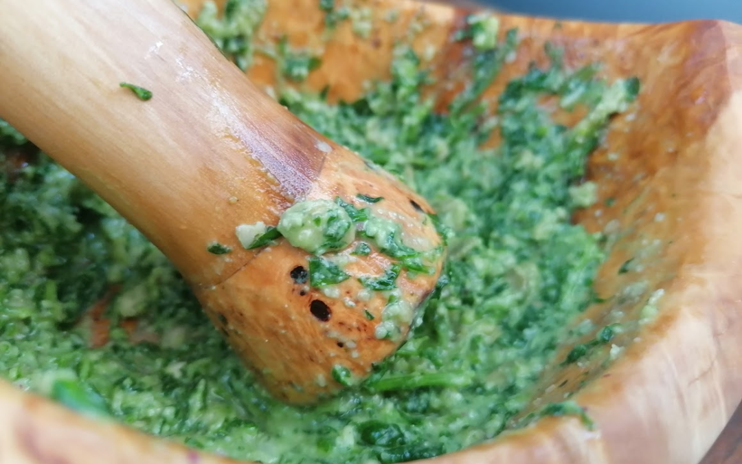 Fermented Wild Garlic Pesto